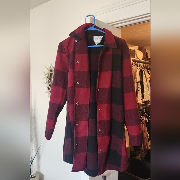 BB Dakota Eldridge plaid coat - Picture 1 of 3